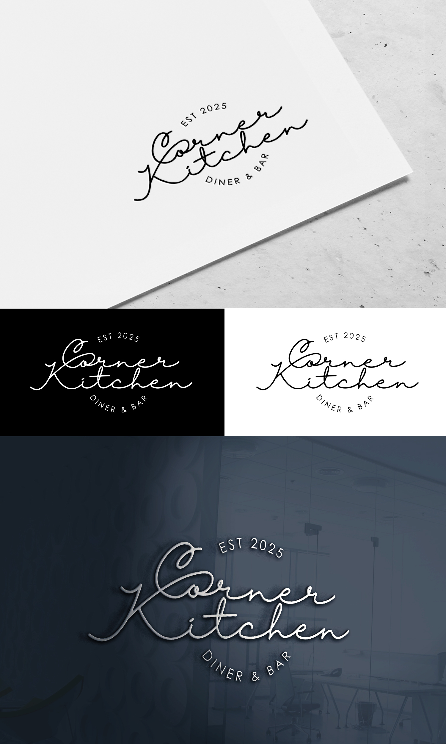 Logo Design by Ahsan Designs for Corner Kitchen LLC | Design #35945726