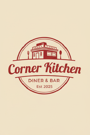 Logo Design by HSL Brain for Corner Kitchen LLC | Design: #36015491