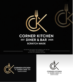 Logo Design by Anisadwi20 for Corner Kitchen LLC | Design: #36059287