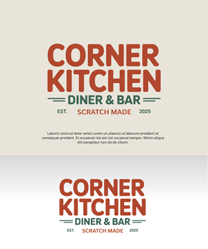 Logo Design by Anisadwi20 for Corner Kitchen LLC | Design: #36093486