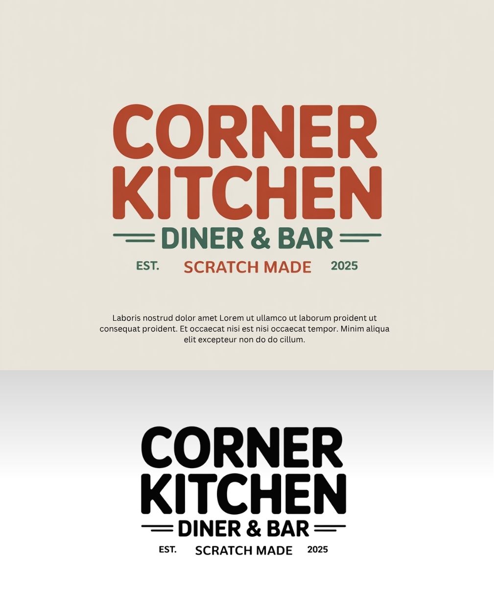 Logo Design by Anisadwi20 for Corner Kitchen LLC | Design #36146883