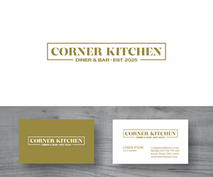 Diseño de Logo por MBARO para Corner Kitchen LLC | Diseño: #35988876