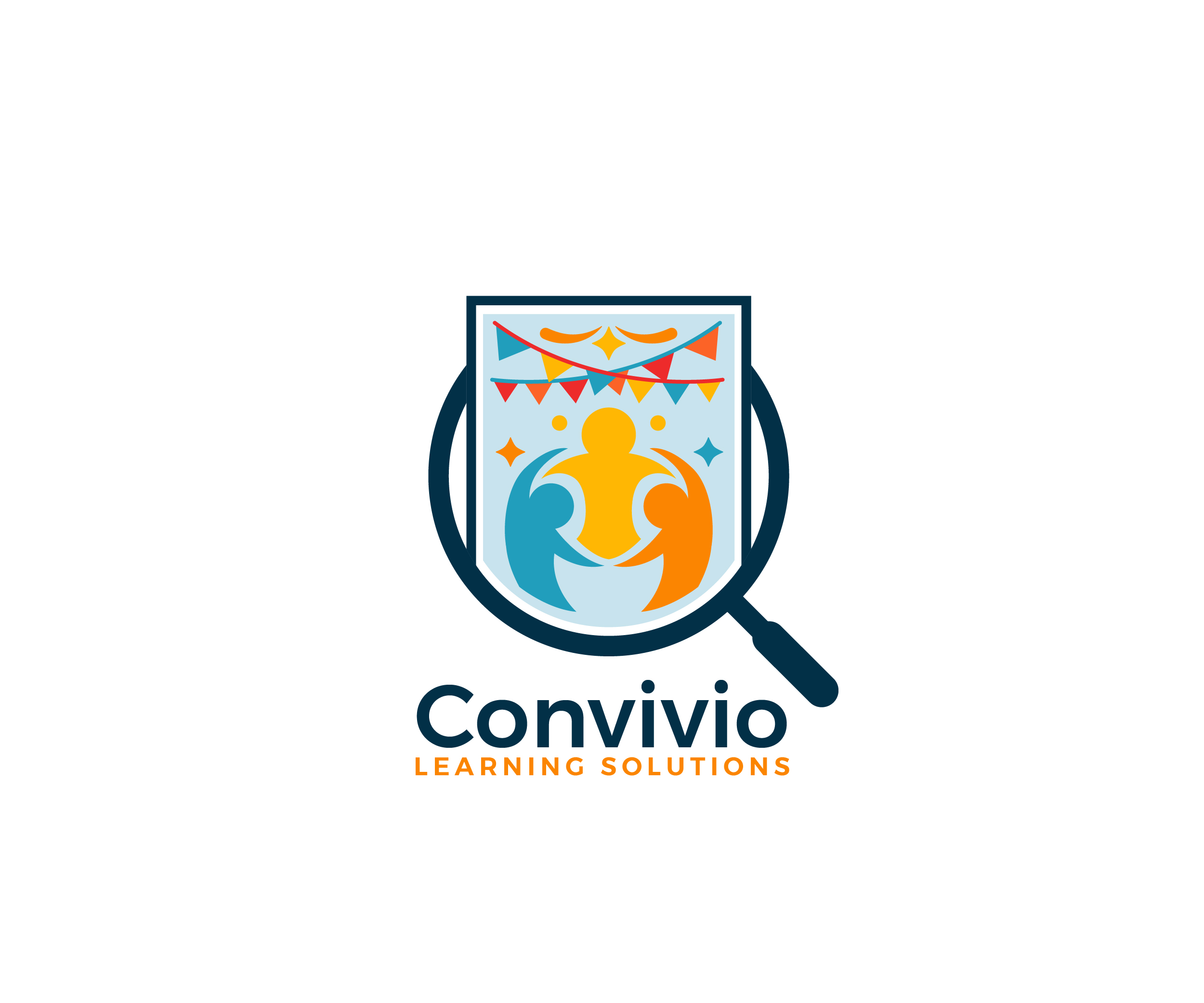 Logo Design by James J. for Convivio Learning Solutions | Design #36582890