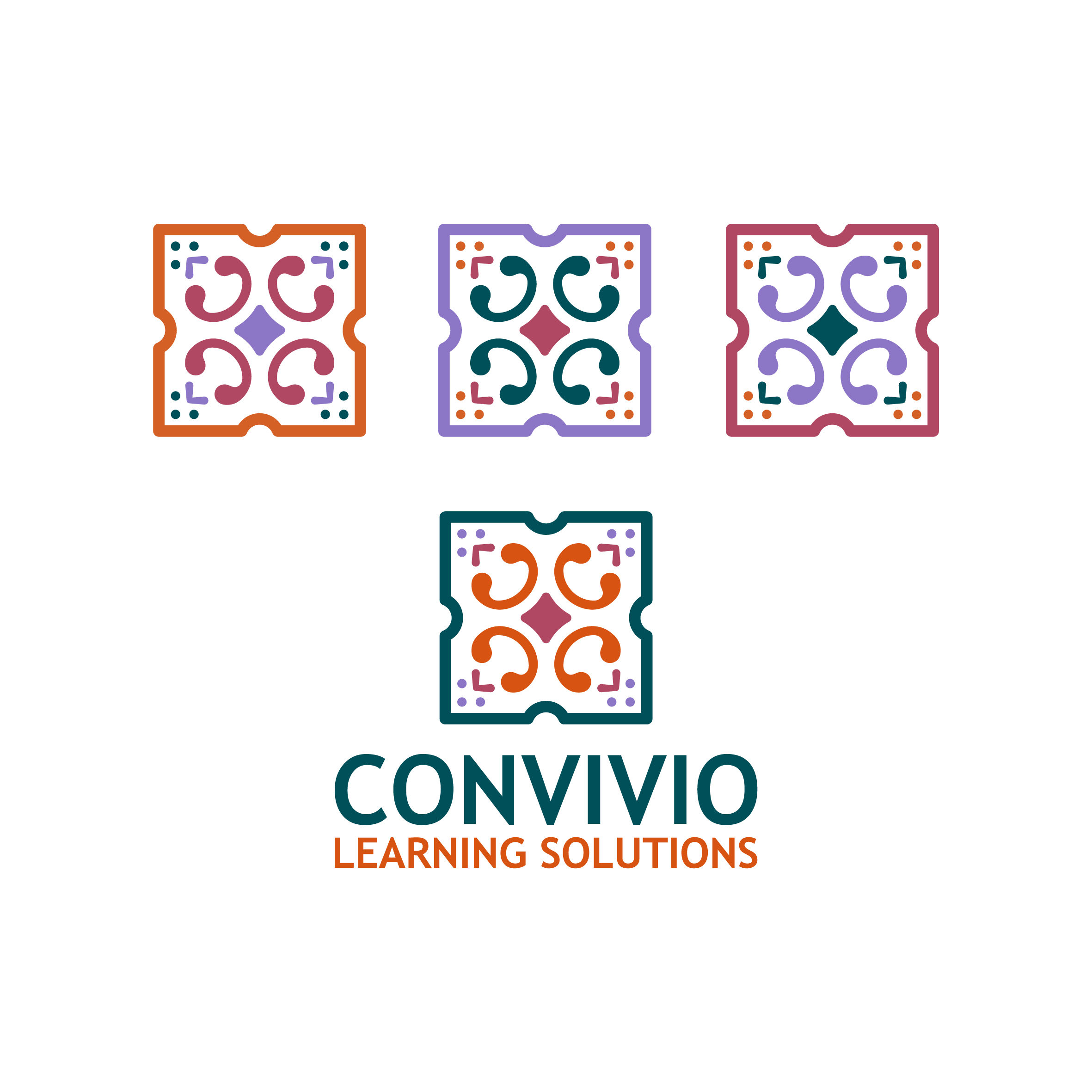 Logo Design by Aljune Castro Designs for Convivio Learning Solutions | Design #36018446