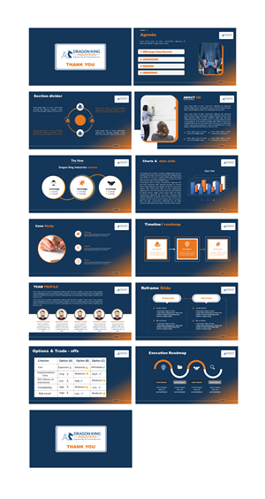 Powerpoint Design for AI Consulting Company