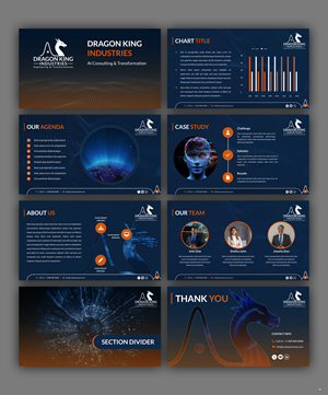 Diseño de PowerPoint por pb para Dragon King Industries | Diseño: #35951280