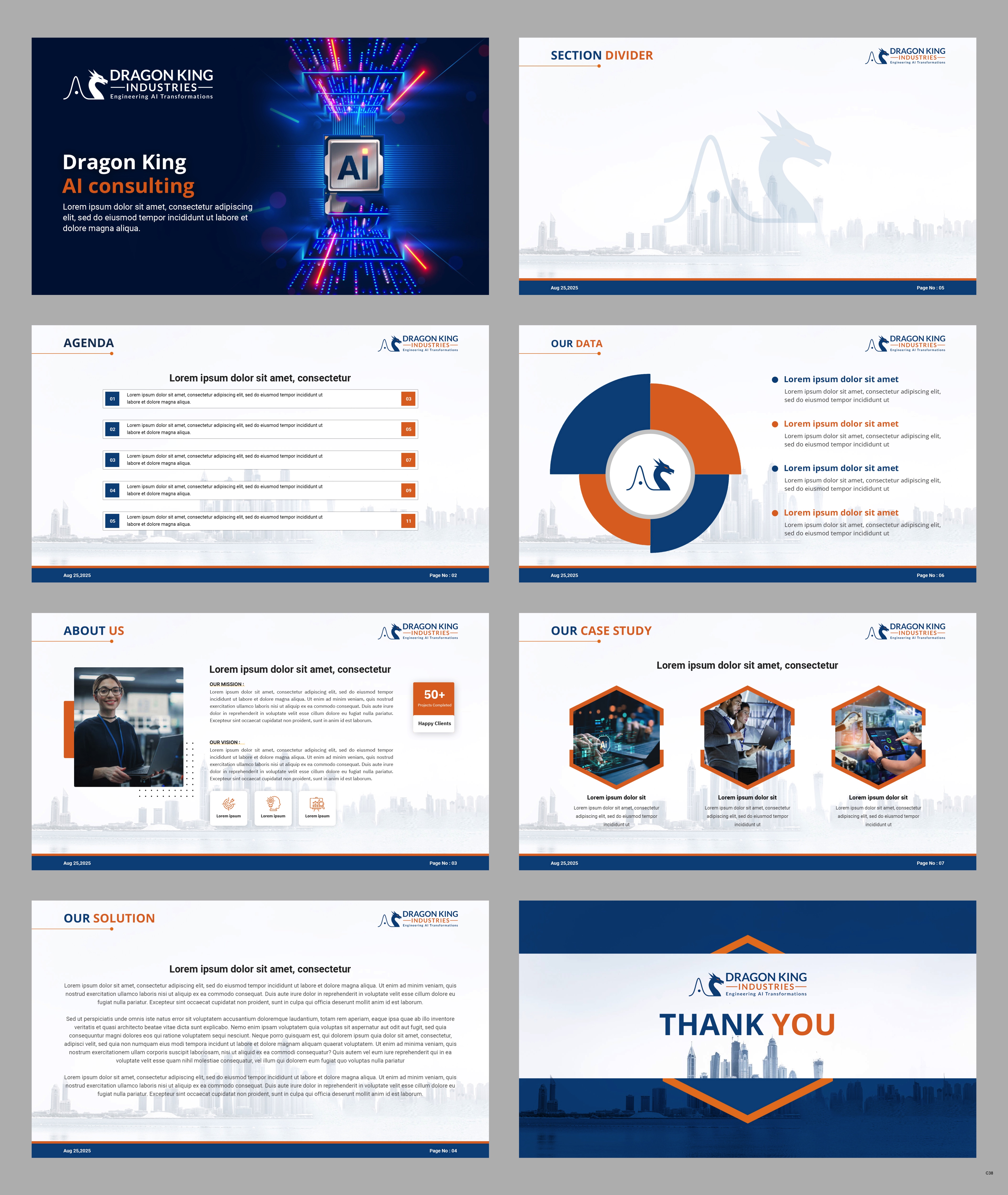 Diseño de PowerPoint por pb para Dragon King Industries | Diseño #35951281