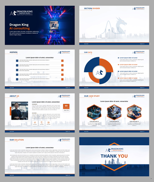 Diseño de PowerPoint por pb para Dragon King Industries | Diseño: #35951281