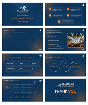 Diseño de PowerPoint por pb para Dragon King Industries | Diseño: #35951285