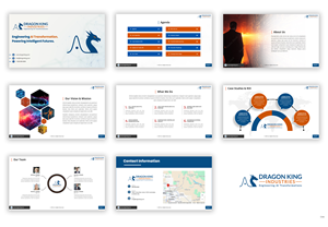 Diseño de PowerPoint por pb para Dragon King Industries | Diseño: #35957208