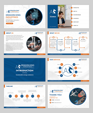 Diseño de PowerPoint por pb para Dragon King Industries | Diseño: #35957209