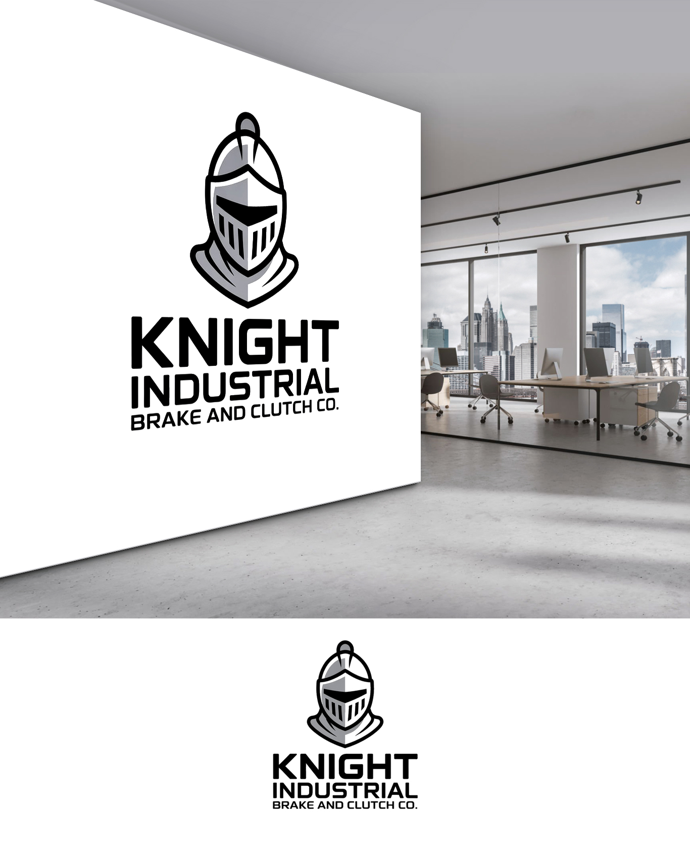 Logo Design by Ri.112211 for Knight Industrial Brake and Clutch Co. | Design #35971869