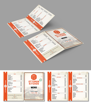 Diseño de Menú por Impressive Designs para este proyecto | Diseño: #35948402