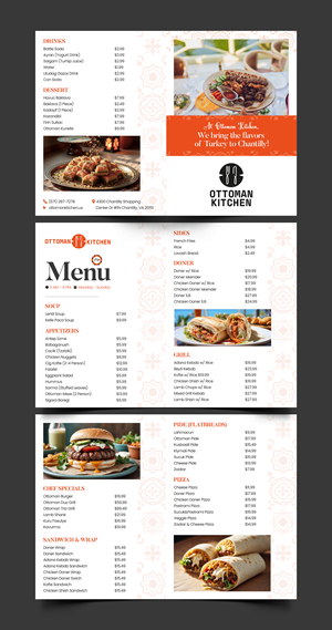 Menu Design by Graphic Guy