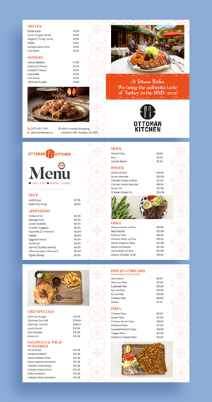 Menu Design by Graphic Guy for this project | Design: #36061055