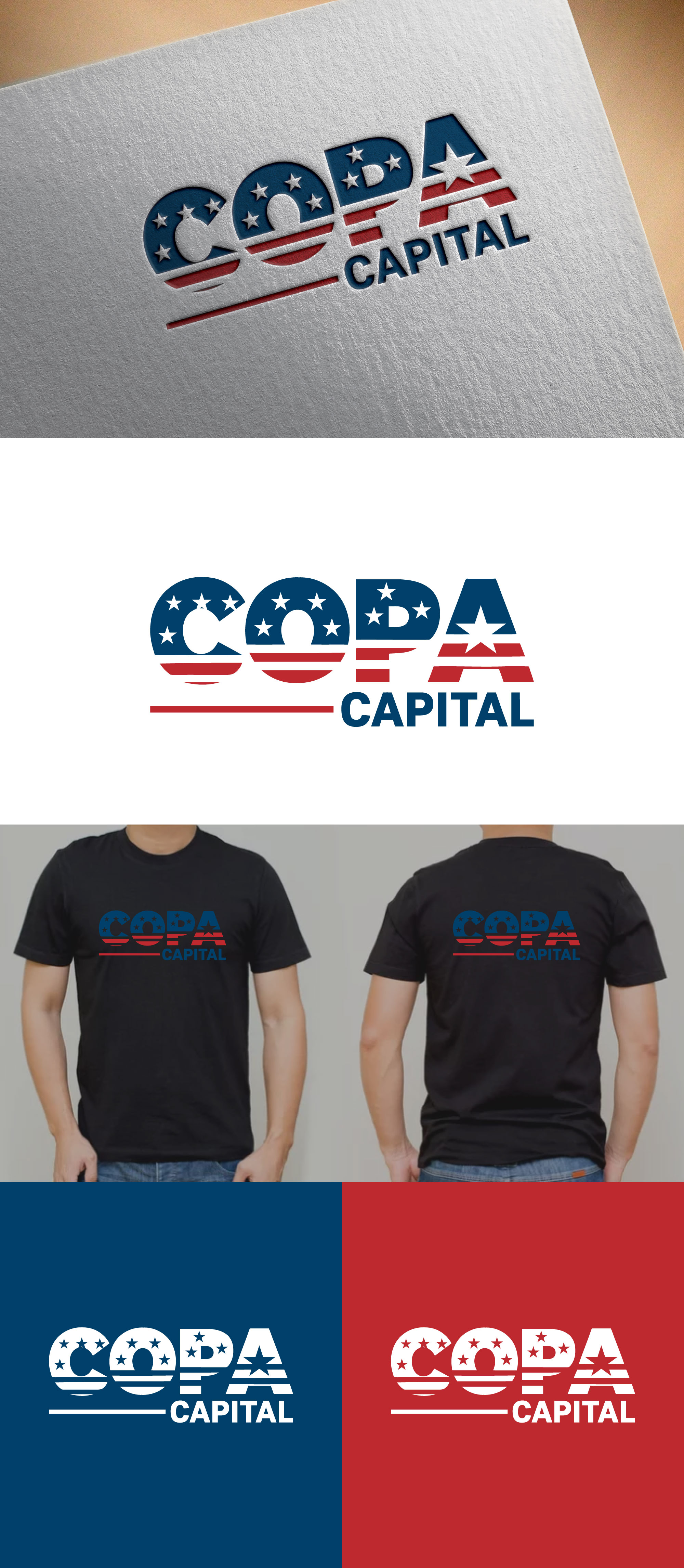 Logo Design by Saharuzzaman rafi for COPA CAPITAL PARTNERS LLC | Design #35953424