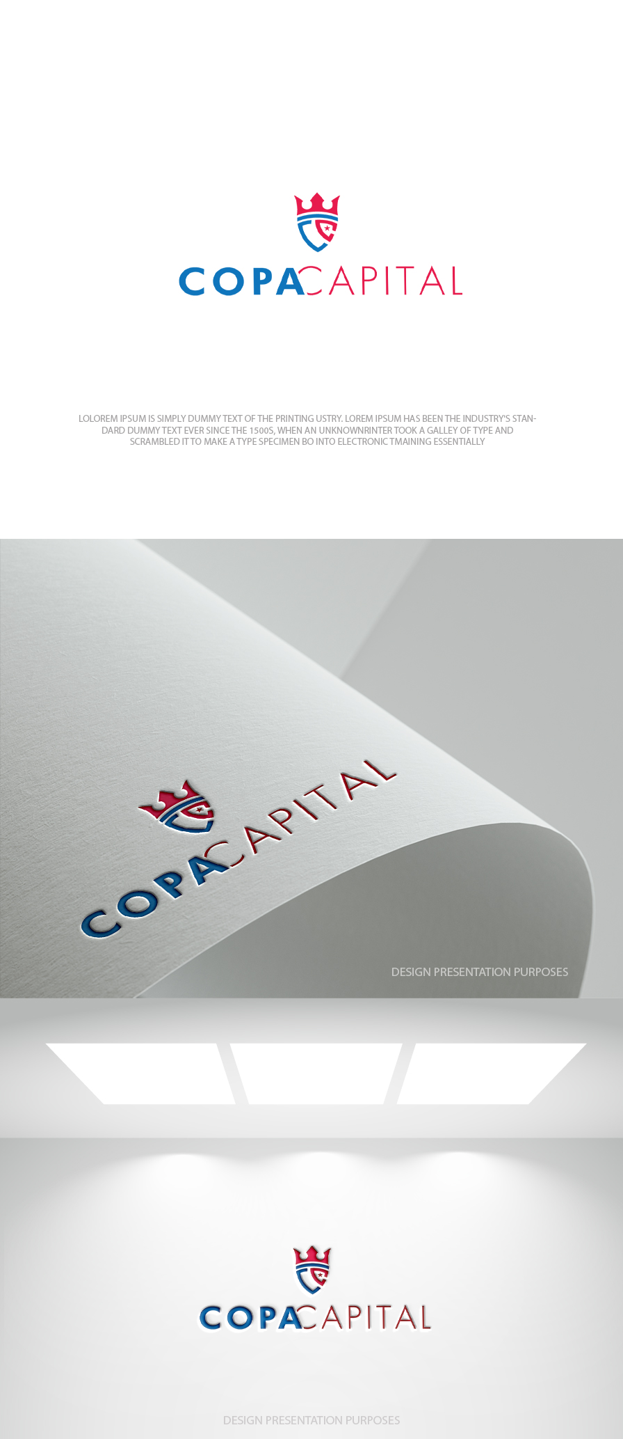 Logo Design by zebronicgraphic for COPA CAPITAL PARTNERS LLC | Design #35949596