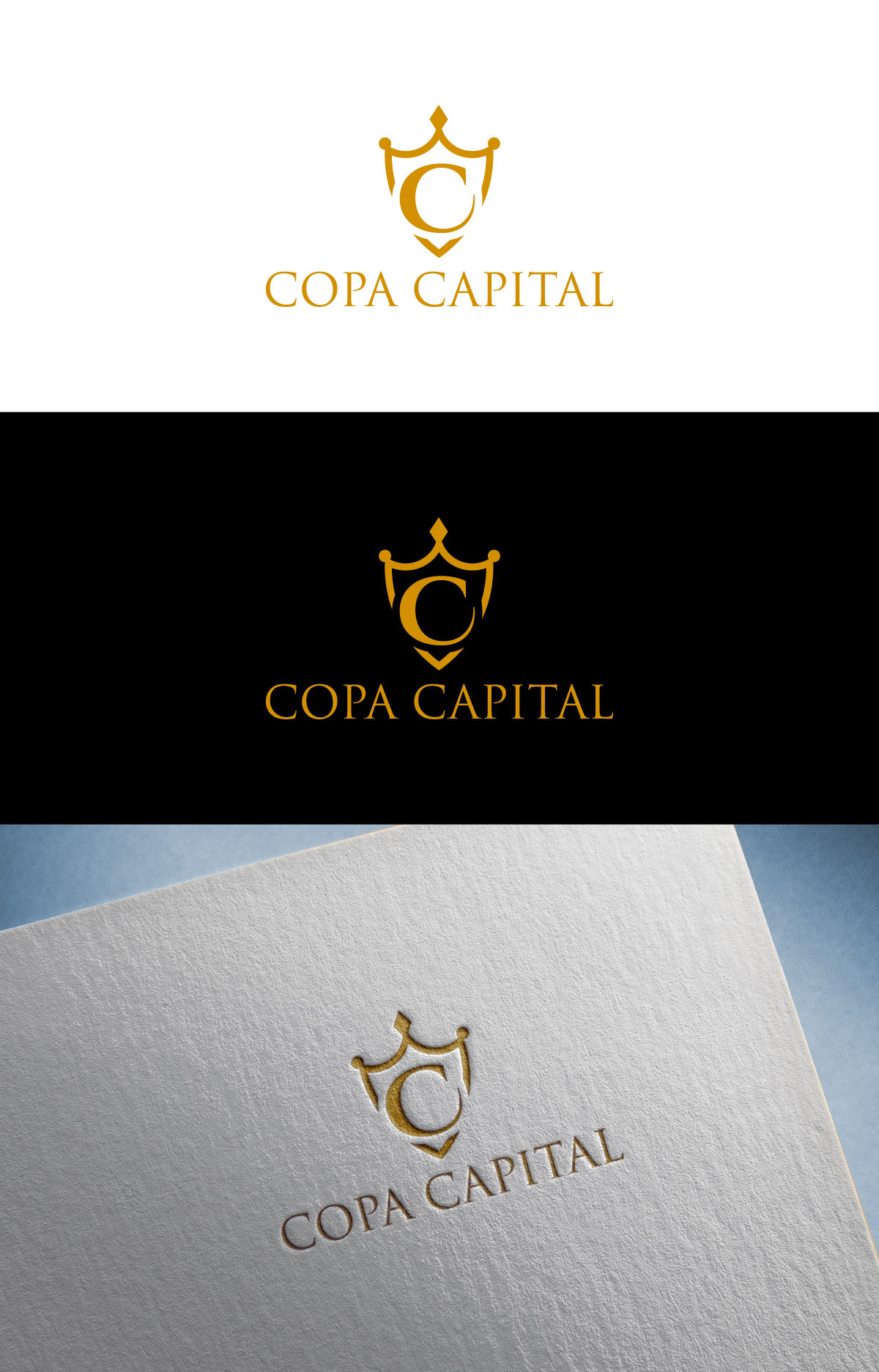 Logo Design by flora.c design for COPA CAPITAL PARTNERS LLC | Design #35960291