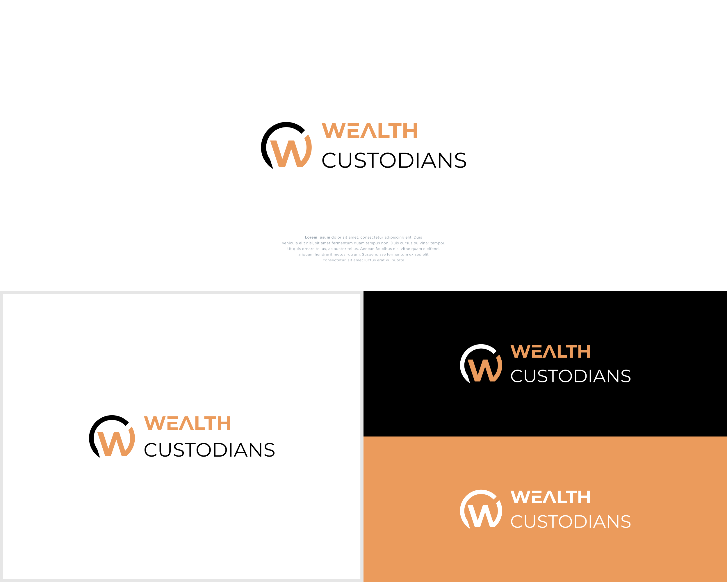 Logo Design by MugiBerkah for Wealth Custodians | Design #35948945