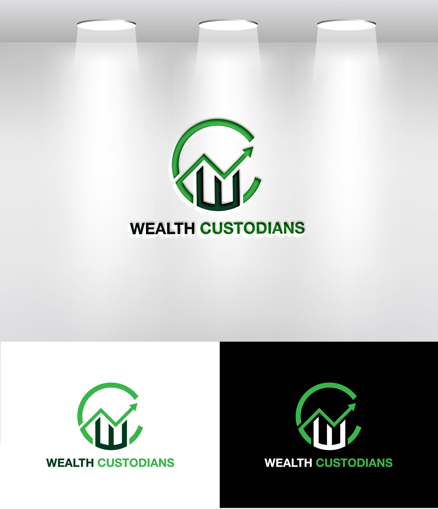 Logo Design by Mi Design1 for Wealth Custodians | Design #35949167