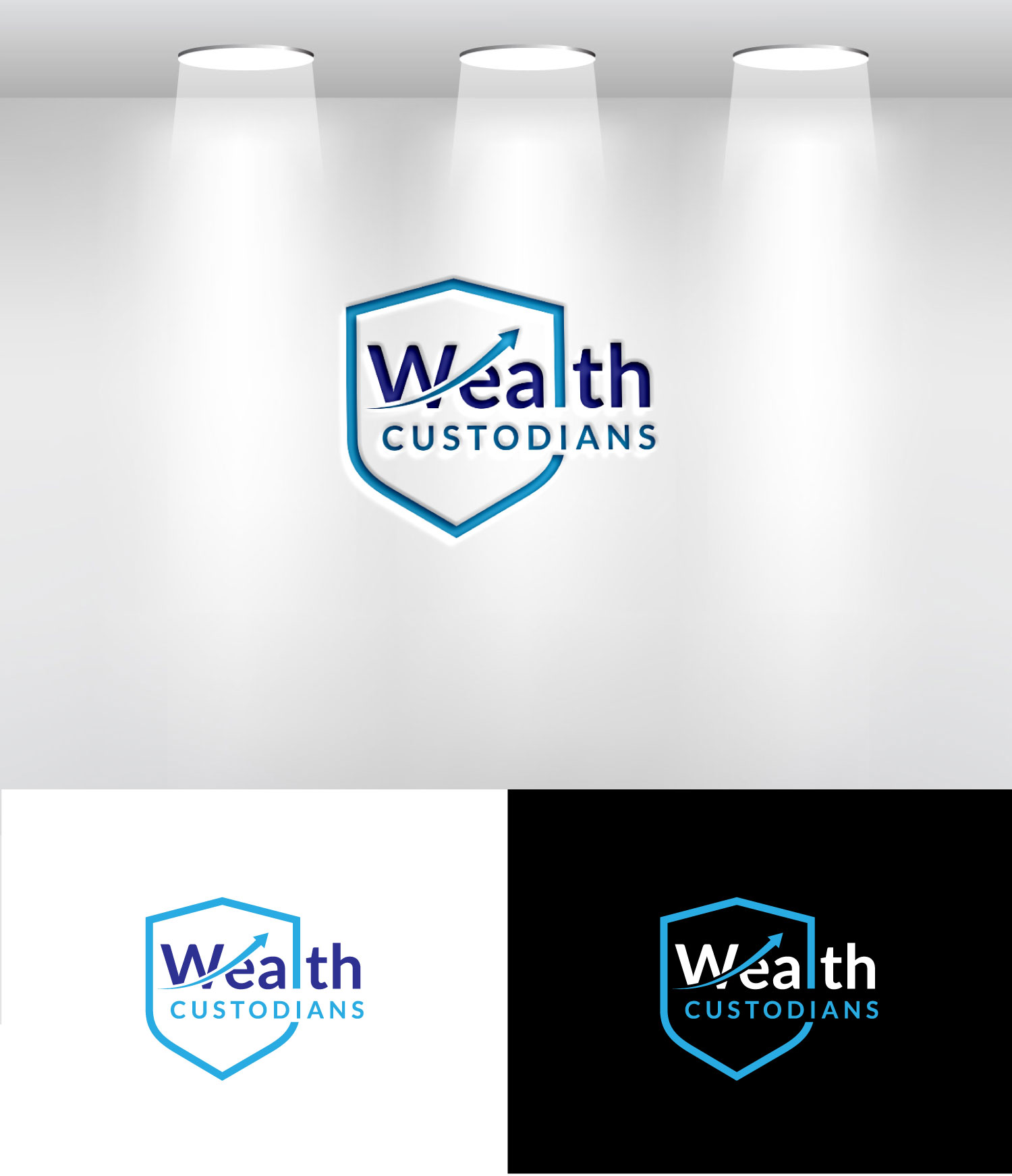 Logo Design by Mi Design1 for Wealth Custodians | Design #35949169