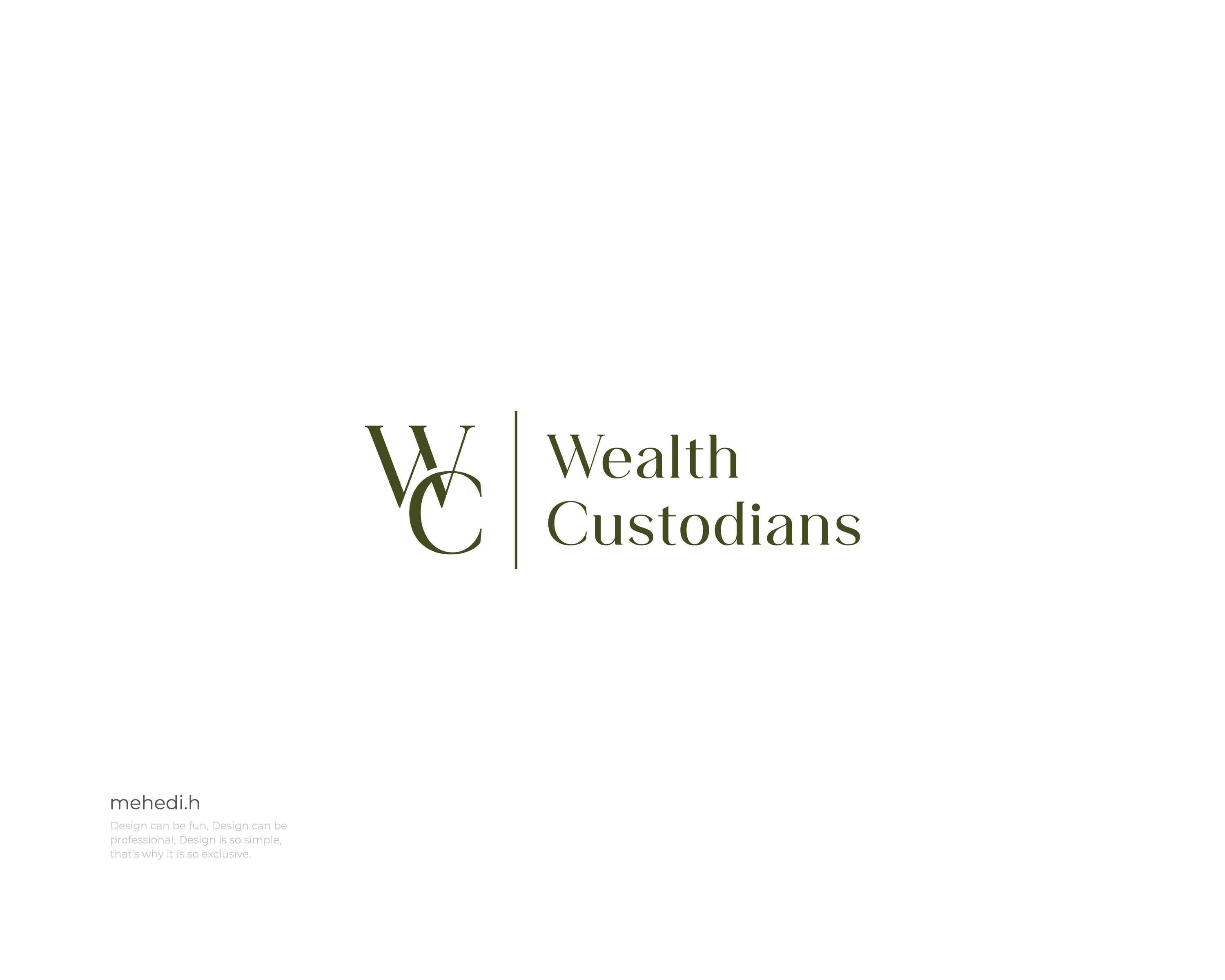 Logo Design by mehedi.h for Wealth Custodians | Design #35948922