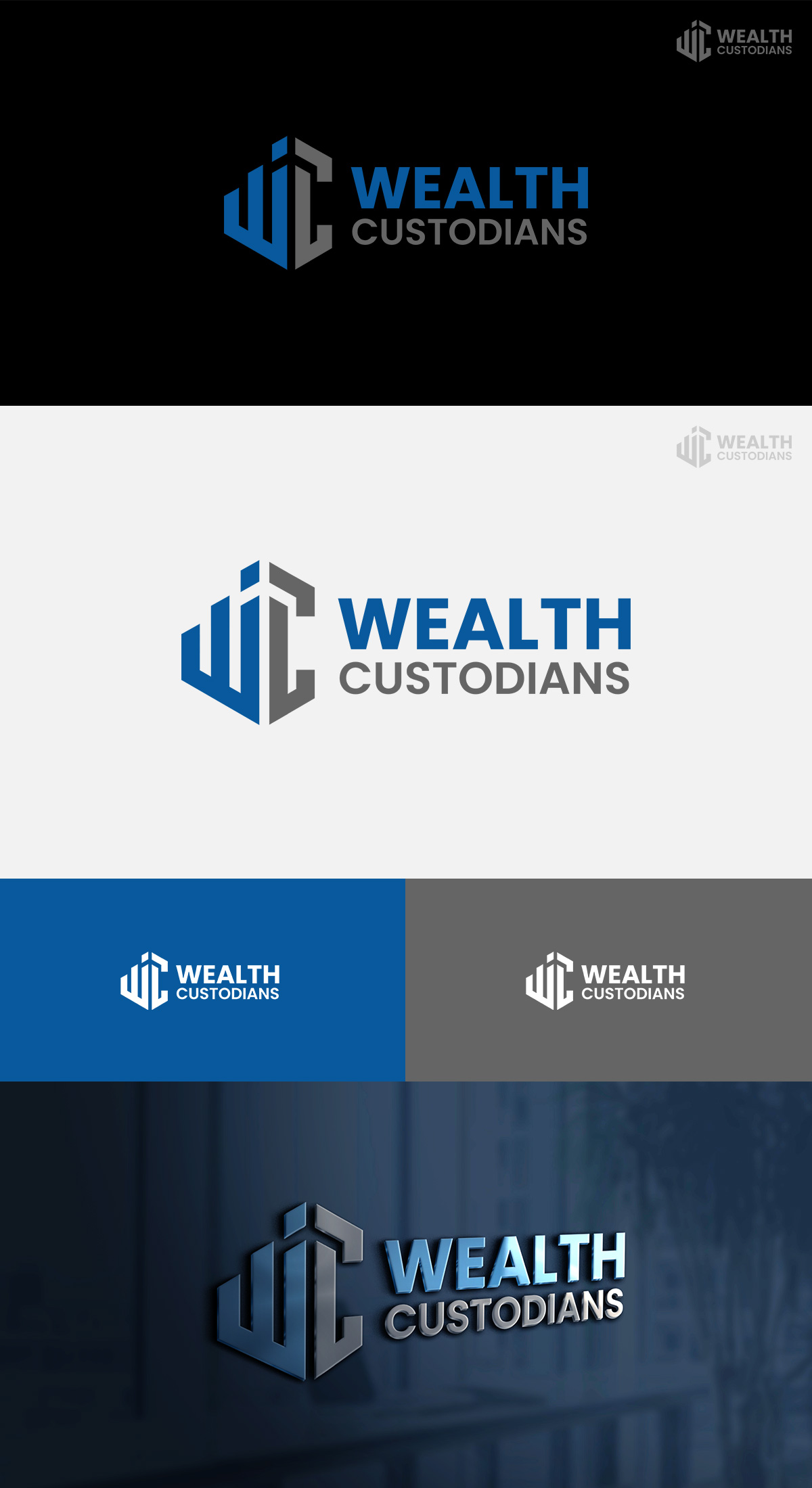 Diseño de Logo por IDesign1606 para Wealth Custodians | Diseño #35956069
