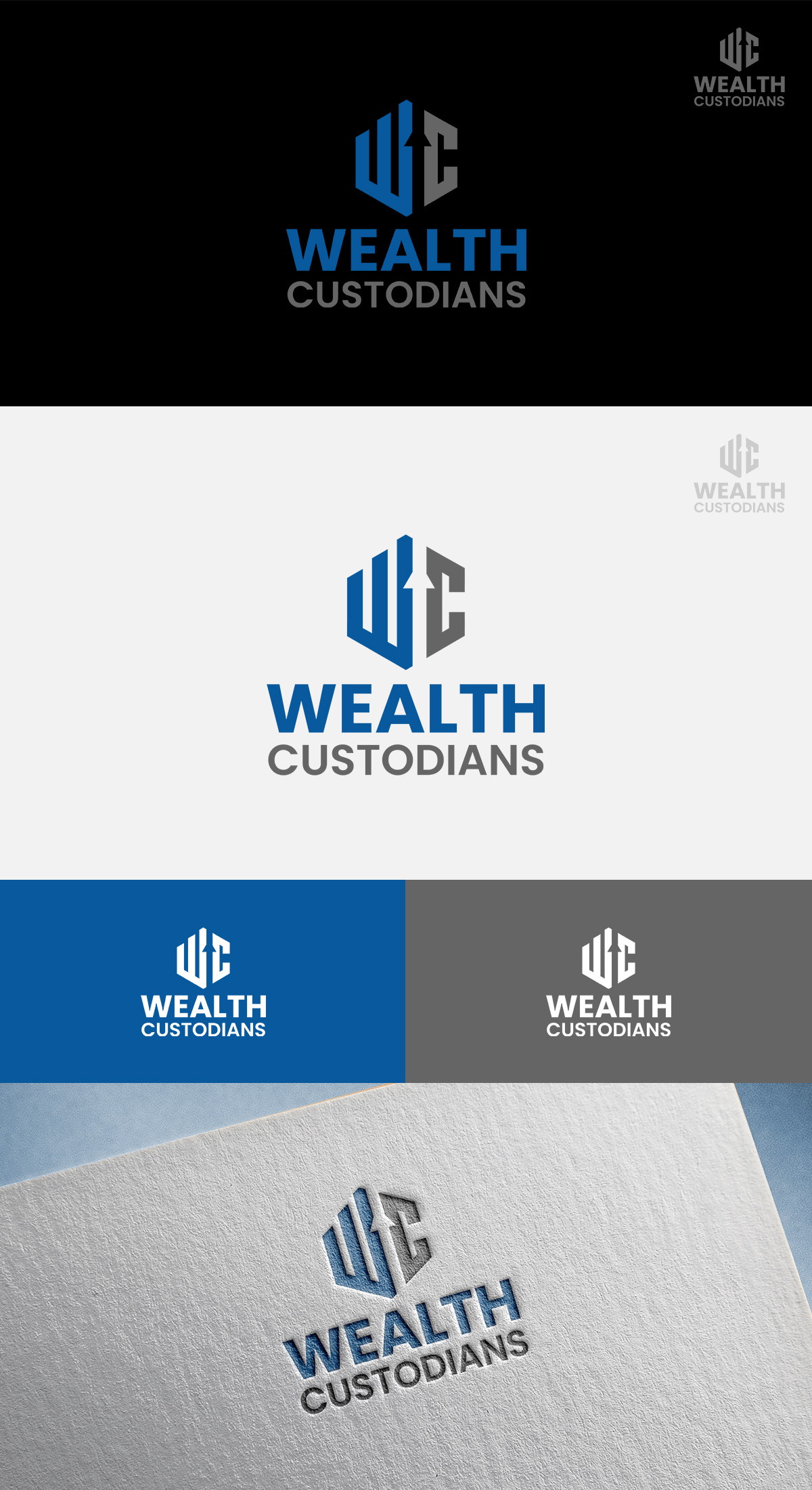 Diseño de Logo por IDesign1606 para Wealth Custodians | Diseño #35956070