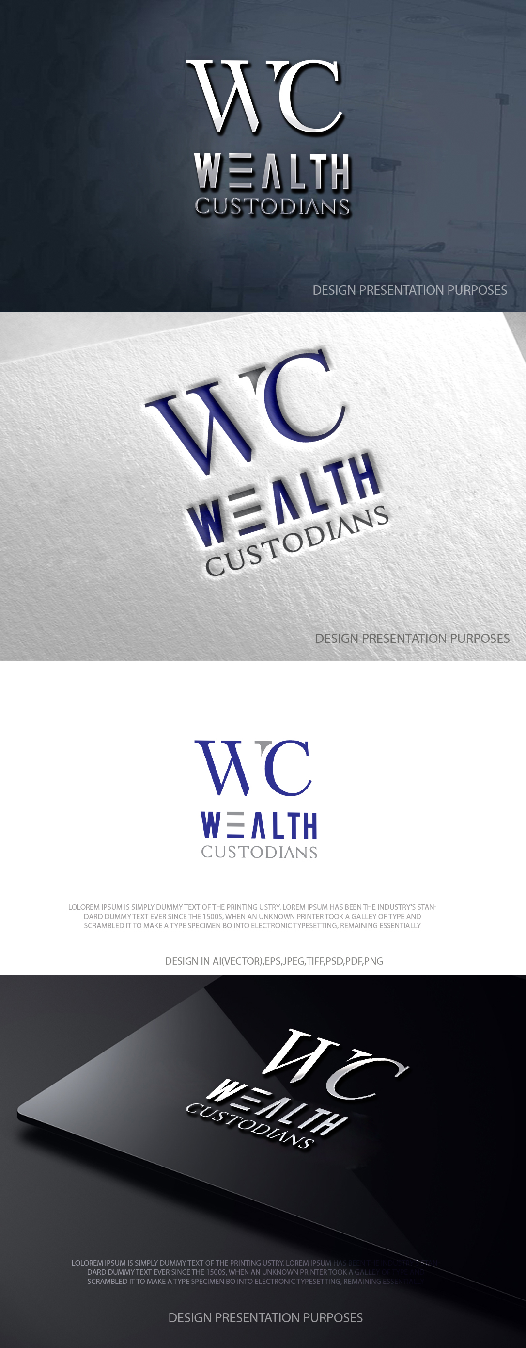 Logo Design by zebronicgraphic for Wealth Custodians | Design #35948391
