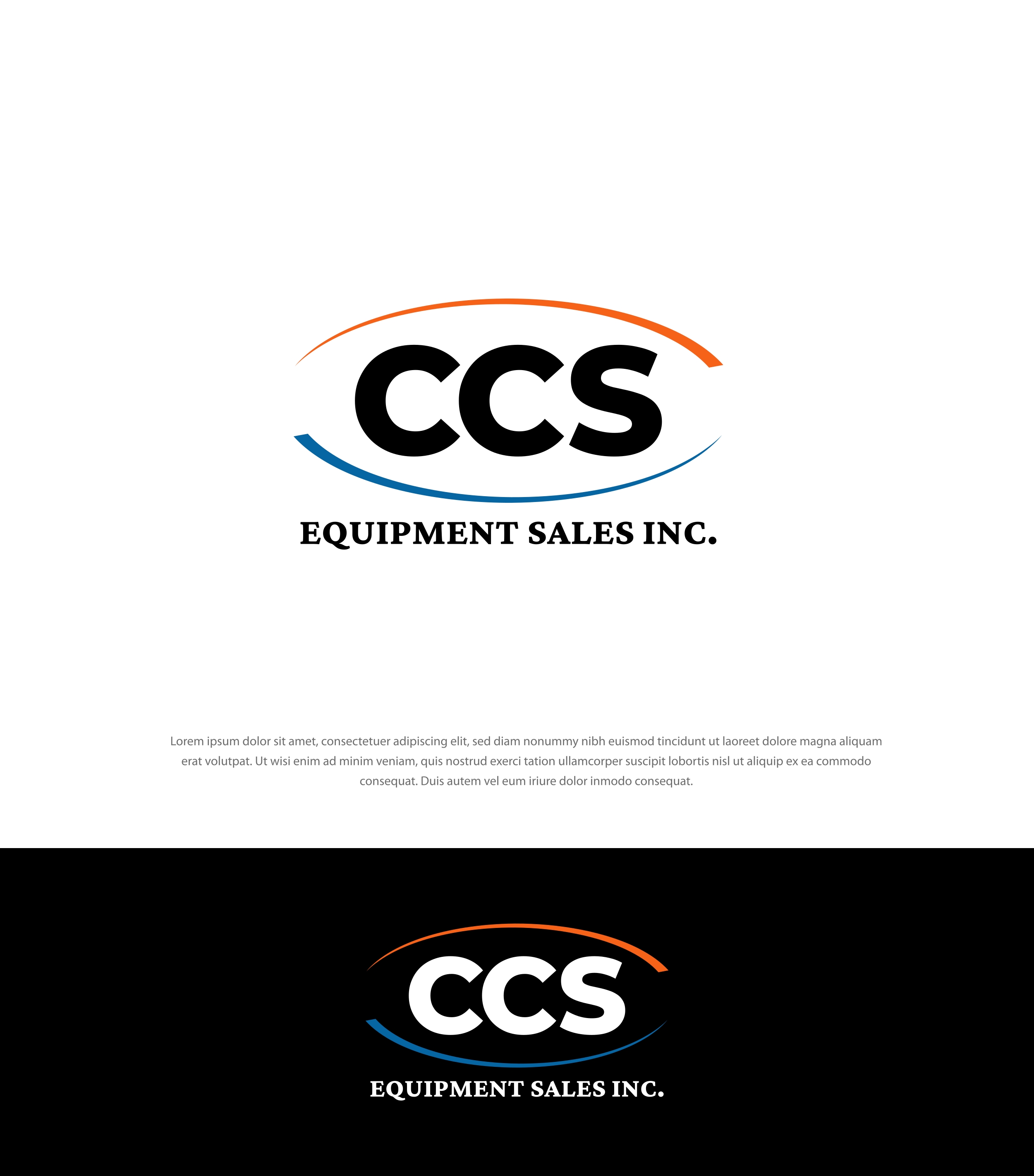 Logo Design by Dotlash for CCS Equipment Sales, Inc. | Design #35996390