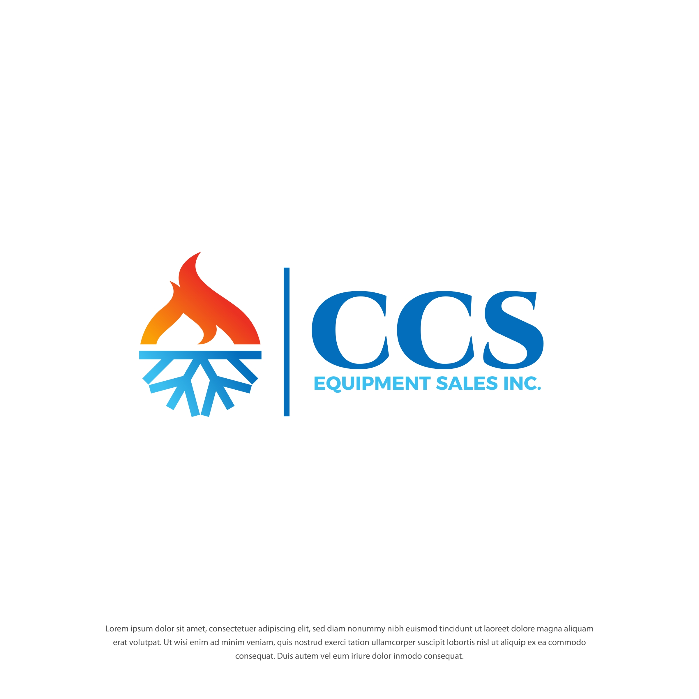 Diseño de Logo por Dotlash para CCS Equipment Sales, Inc. | Diseño #35996447