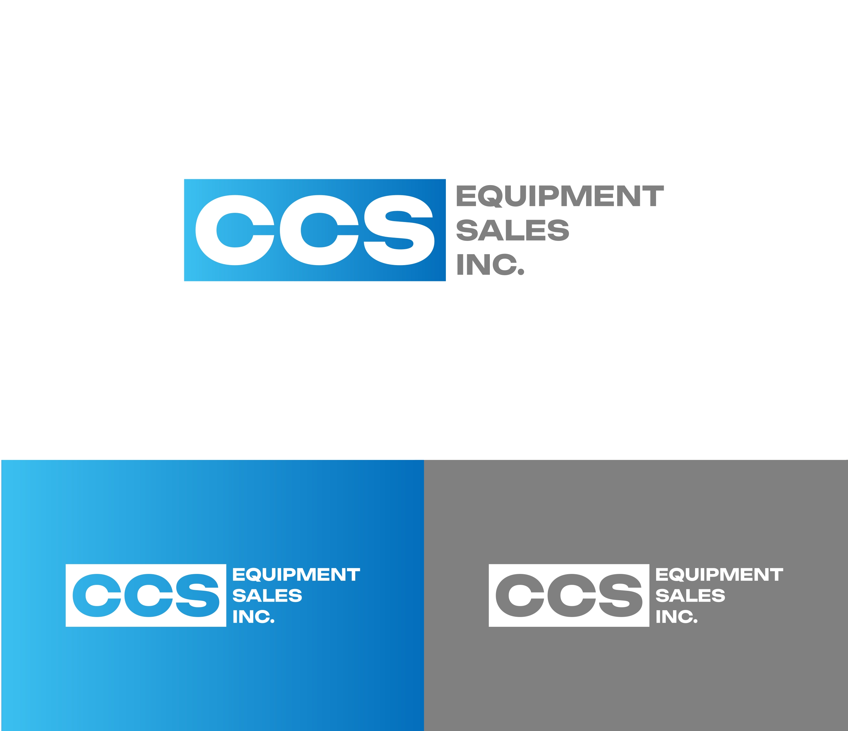 Logo Design by Dotlash for CCS Equipment Sales, Inc. | Design #35996468