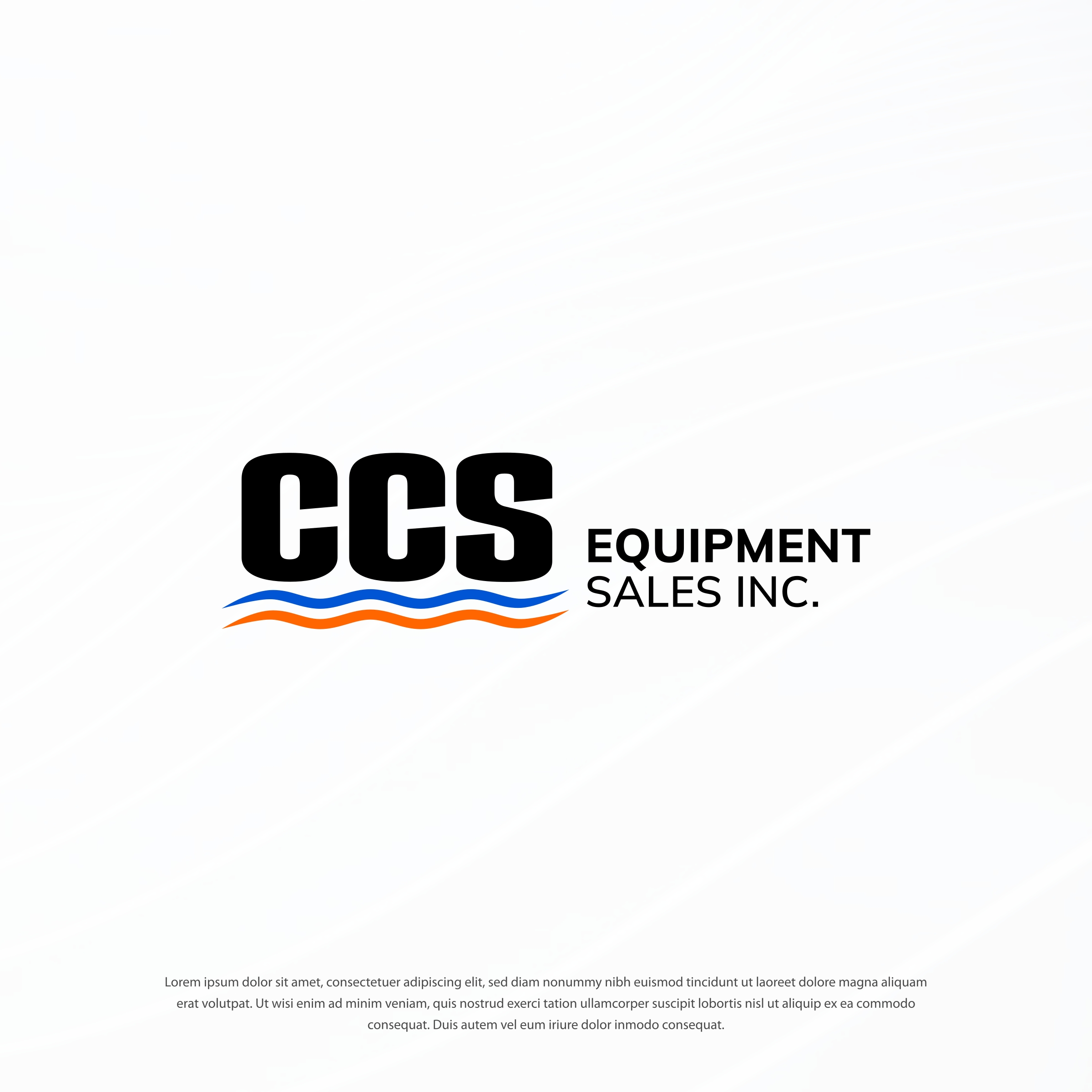 Logo Design by Dotlash for CCS Equipment Sales, Inc. | Design #35996513