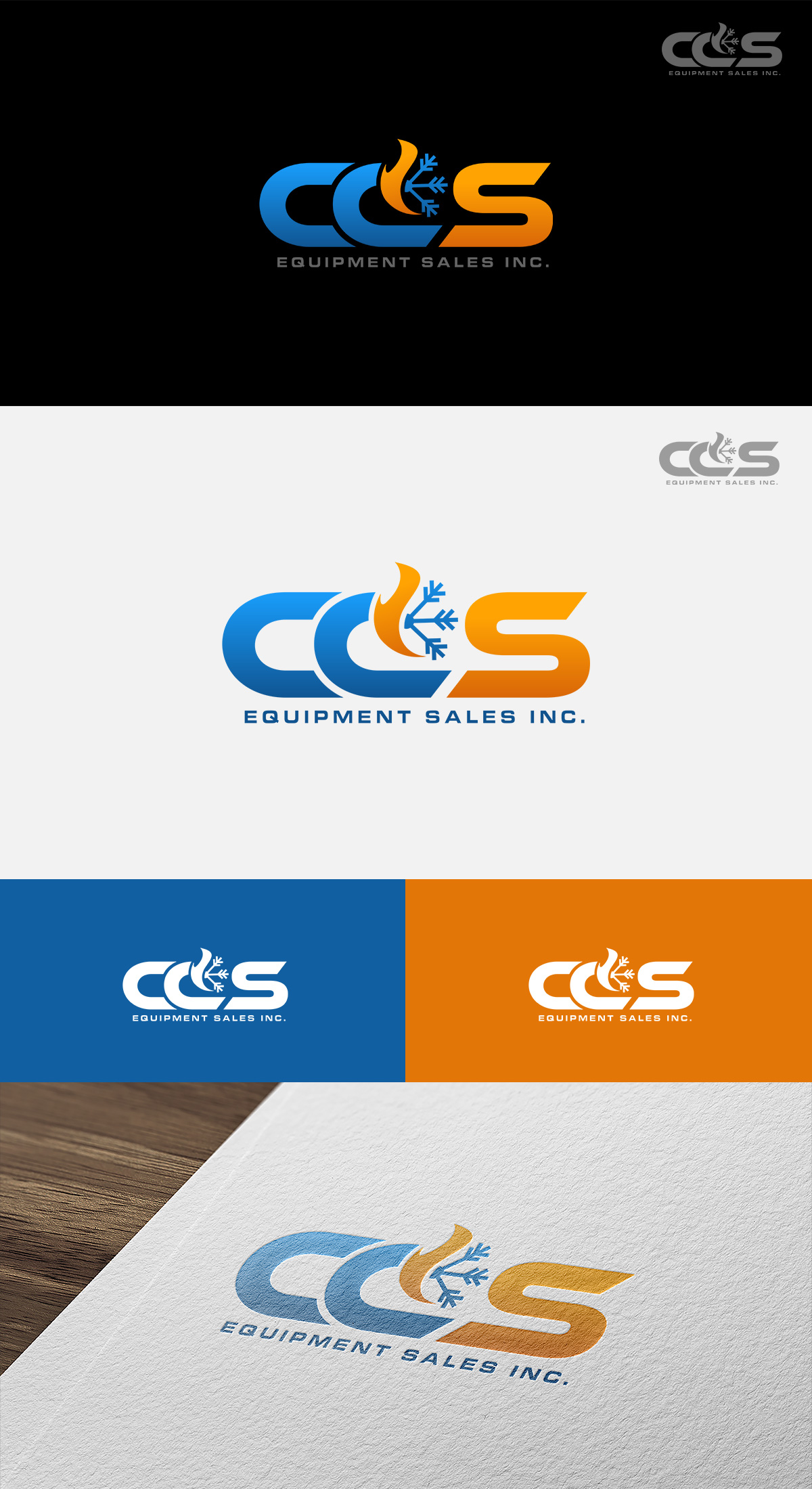 Logo Design by IDesign1606 for CCS Equipment Sales, Inc. | Design #35959267