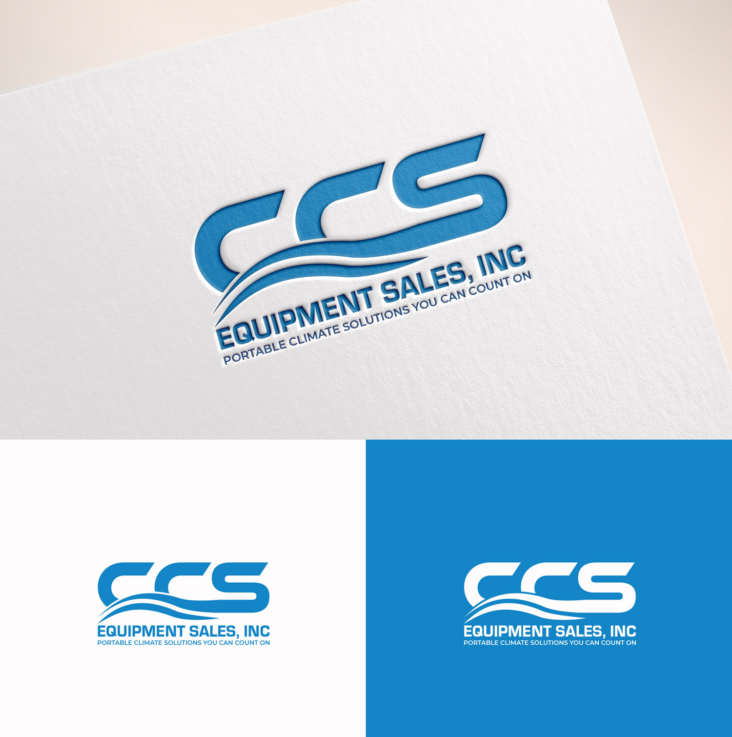 Logo Design by M Art & Design for CCS Equipment Sales, Inc. | Design #35960524