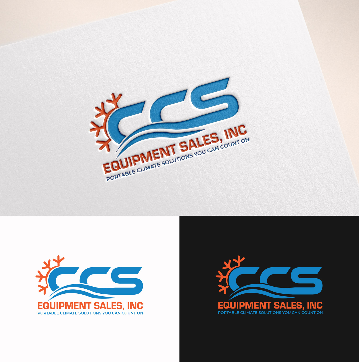 Logo Design by M Art & Design for CCS Equipment Sales, Inc. | Design #35960597