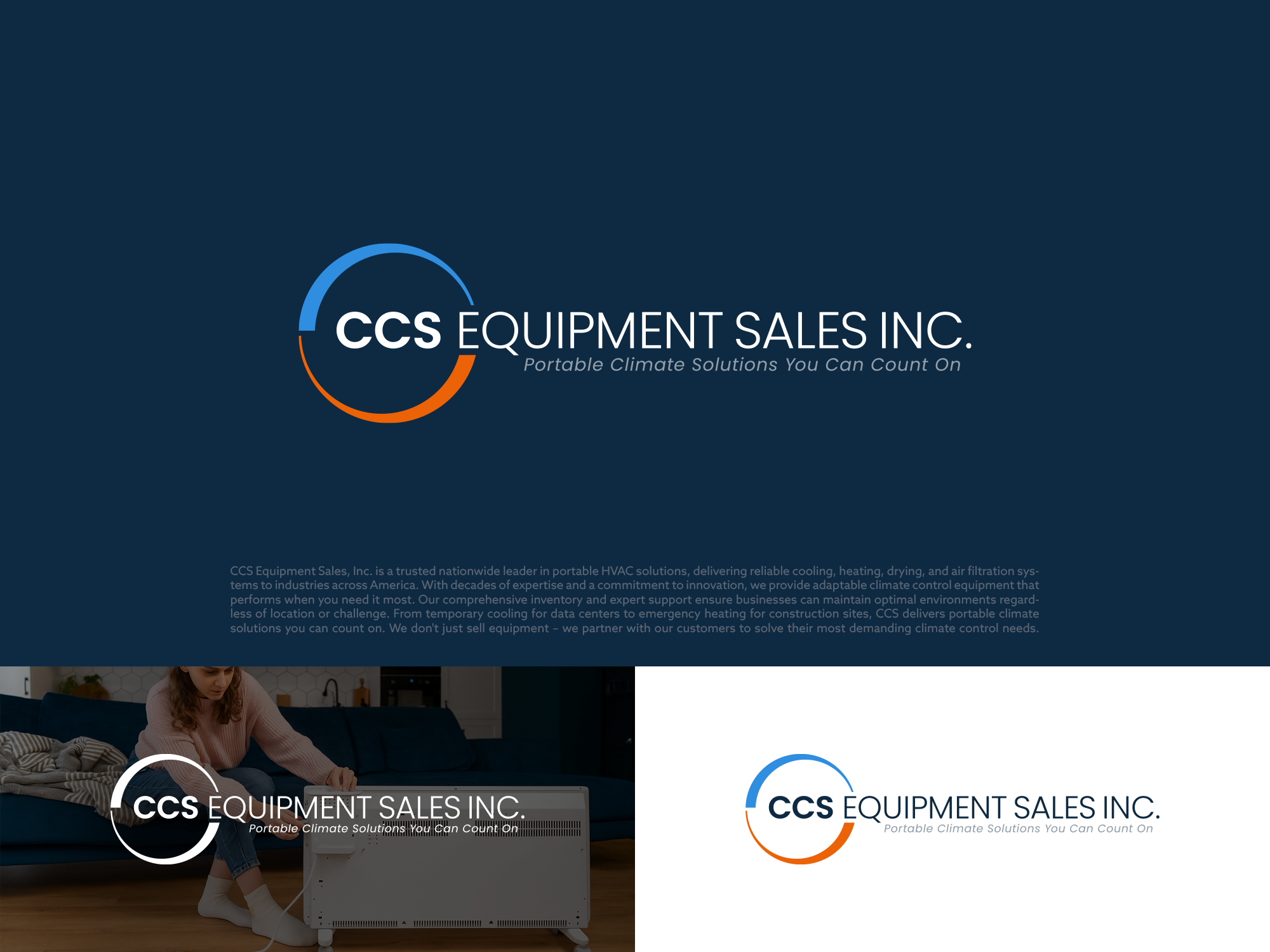 Logo Design by COLOUR CREATIVE for CCS Equipment Sales, Inc. | Design #35985096