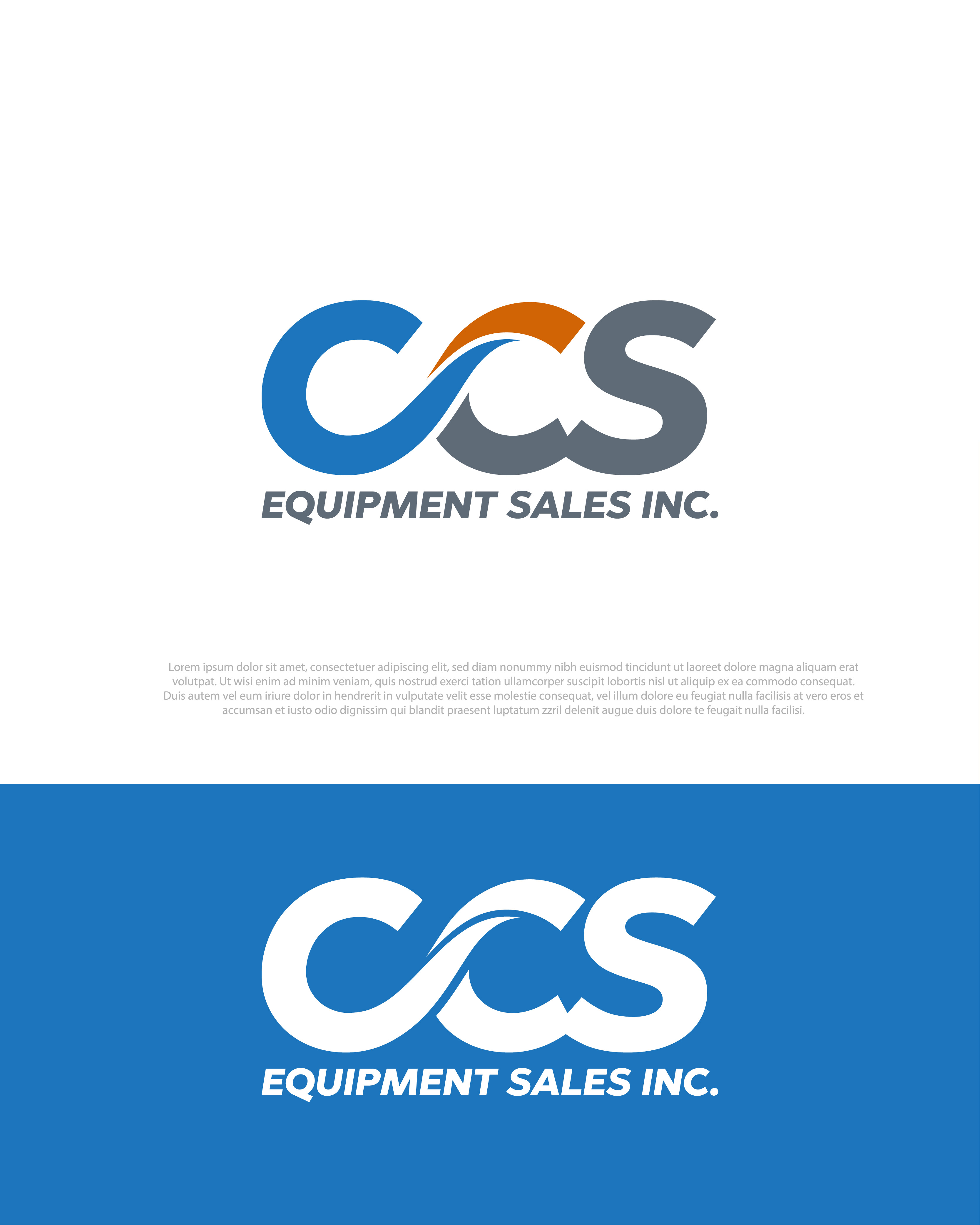 Logo Design by yellowdot for CCS Equipment Sales, Inc. | Design #35952812