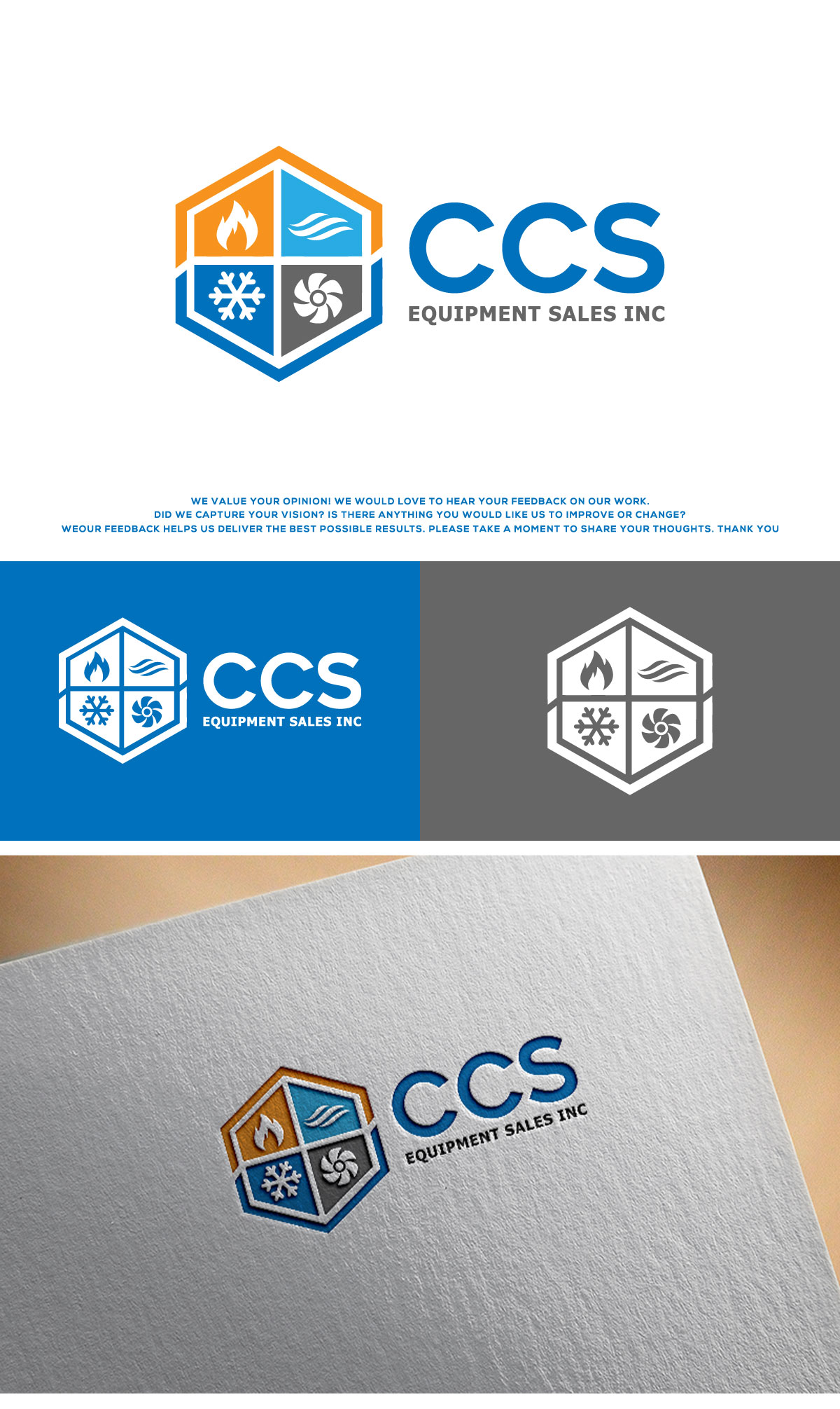 Logo Design by Logo Care. for CCS Equipment Sales, Inc. | Design #35964365