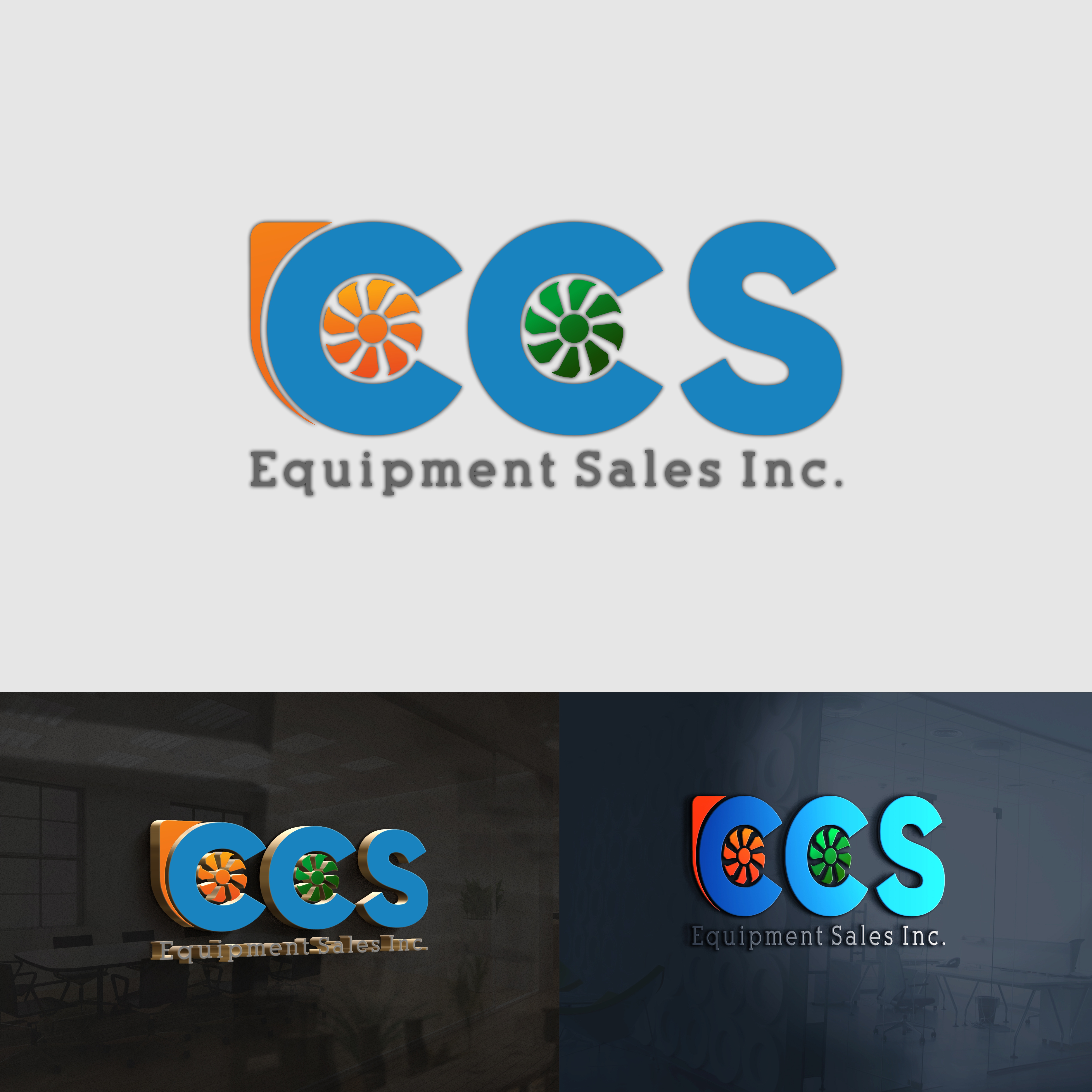 Logo Design by J' Design for CCS Equipment Sales, Inc. | Design #35954428