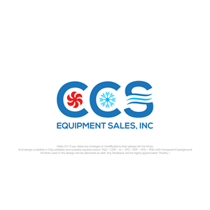 Logo Design by NexaBrand for CCS Equipment Sales, Inc. | Design: #35984692