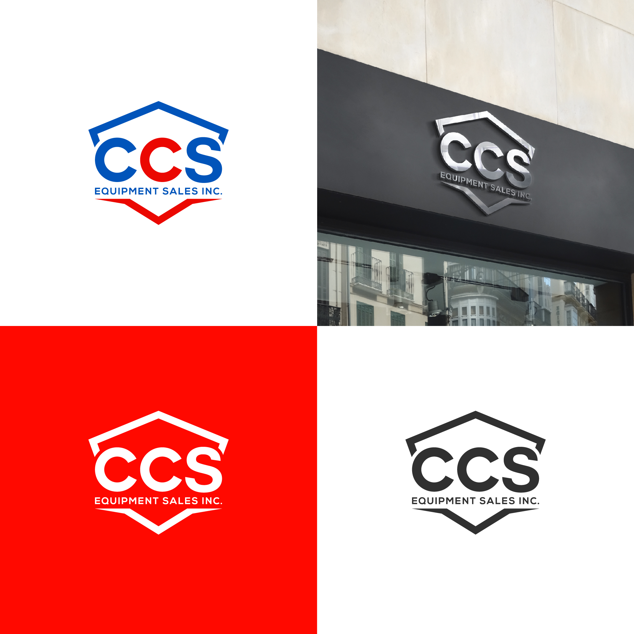 Logo Design by AL-BARAKAH for CCS Equipment Sales, Inc. | Design #35961180