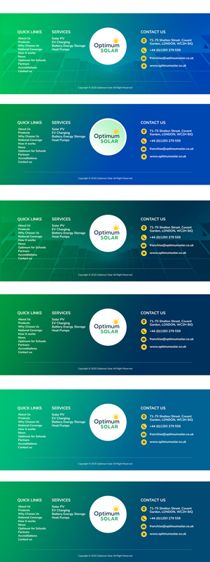 Web Design by Blue Sparrow for Optimum Solar International | Design: #36121286
