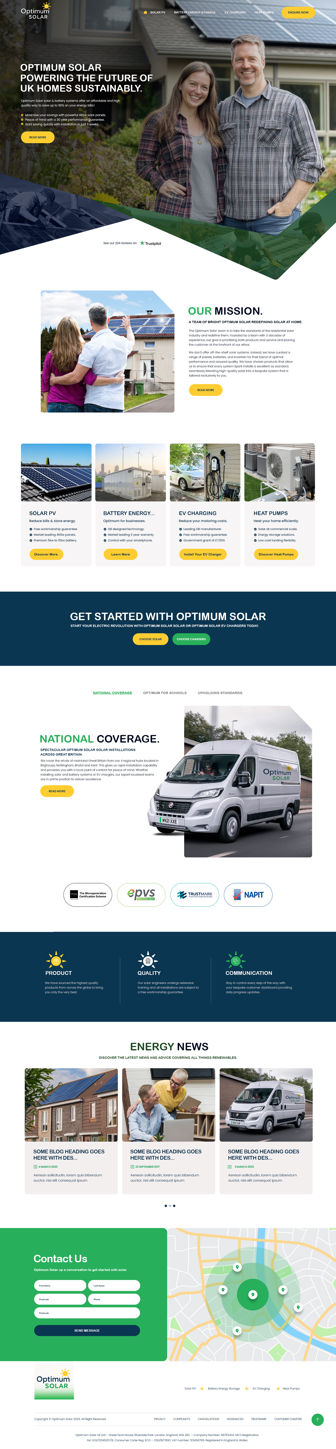 Web Design by nzdesigners for Optimum Solar International | Design #35969290
