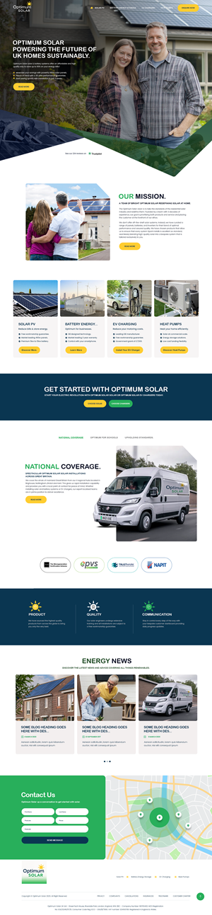 Web Design by nzdesigners for Optimum Solar International | Design: #35969290