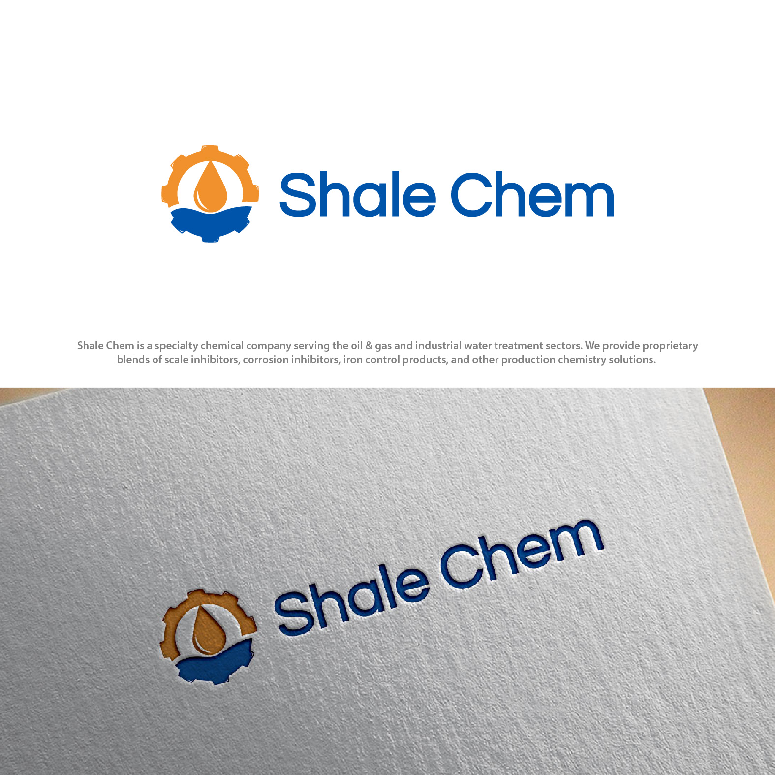 Diseño de Logo por 4tech services para Shale Chem | Diseño #35957875