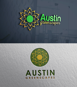 Logo Design by 24ksunny for Austin Greenscapes | Design: #35968521