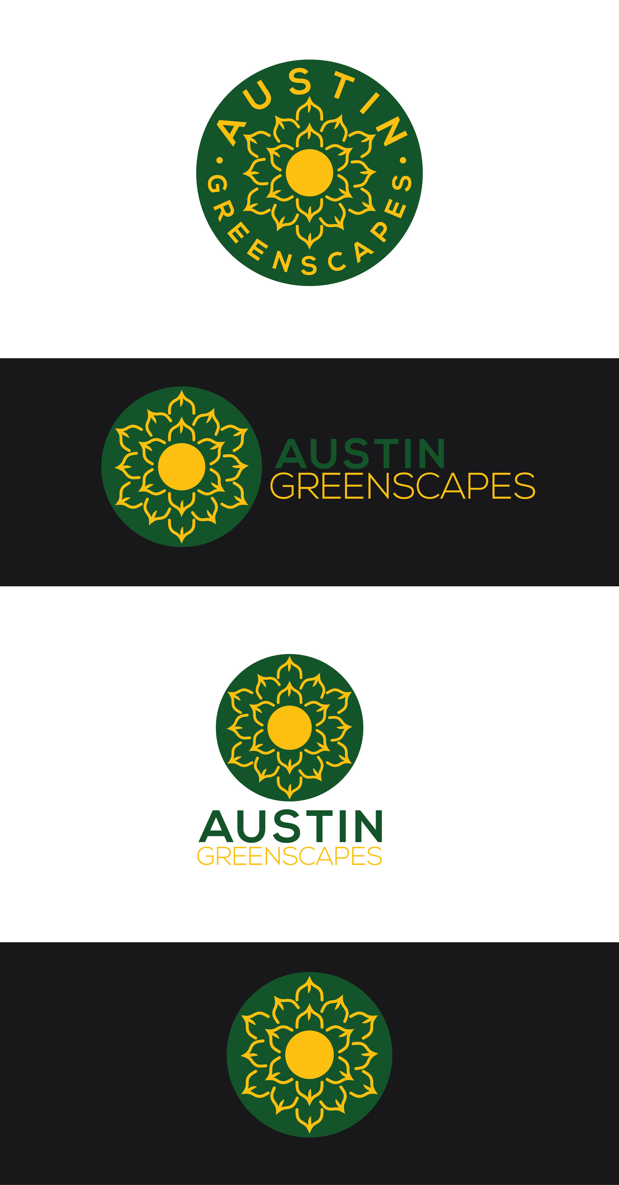 Logo-Design von Helen. für Austin Greenscapes | Design #35966765