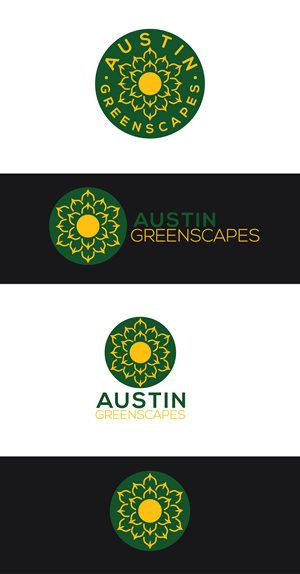 Logo Design by Helen. for Austin Greenscapes | Design: #35966765