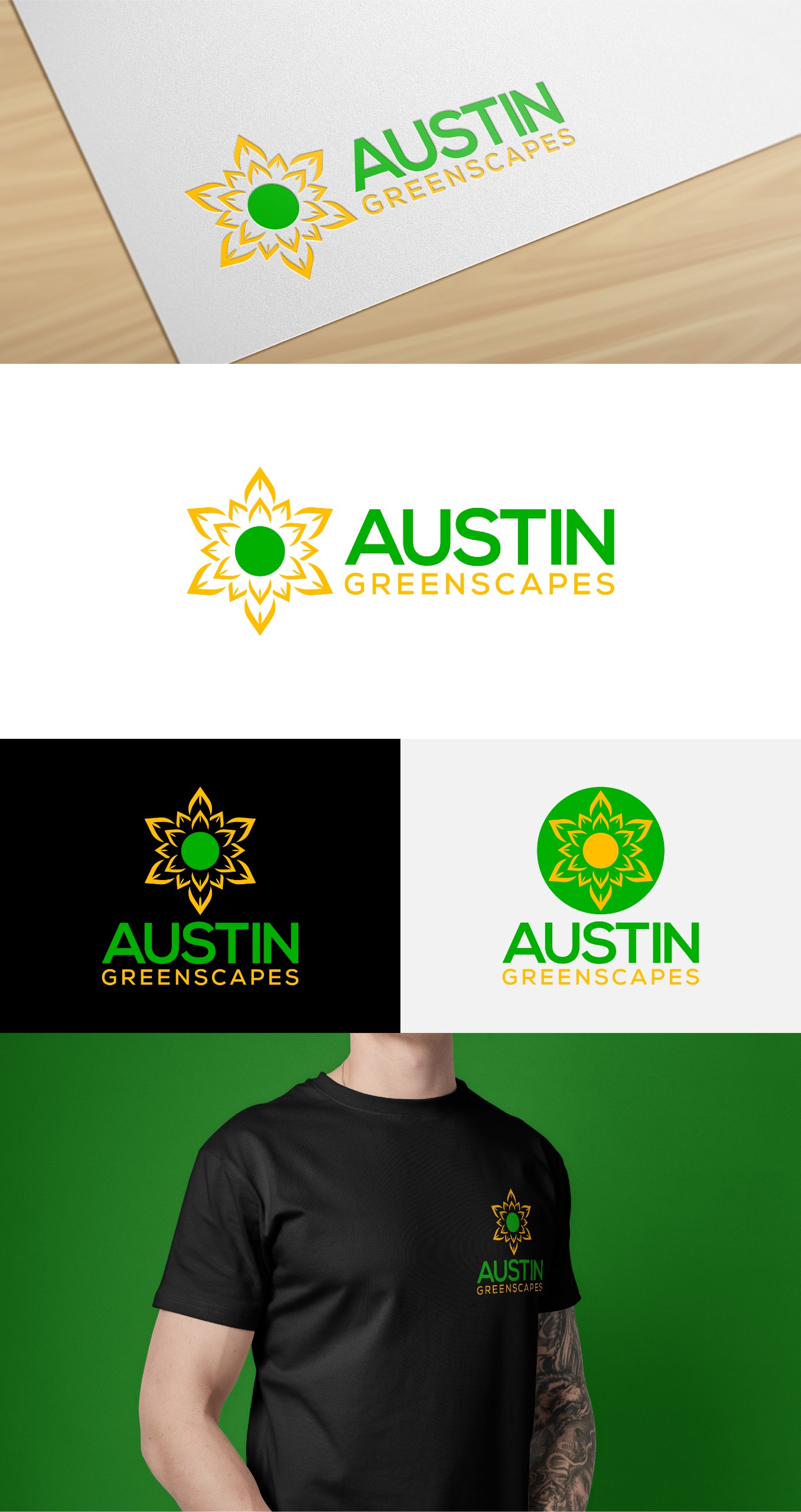 Diseño de Logo por PixelUP Graphics para Austin Greenscapes | Diseño #35968469